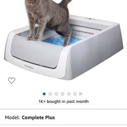 Petsafe Complete PLUS Self Cleaning Litter box And Permanent Litter Tray 