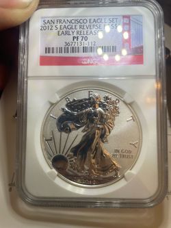 2012 reverse proof American silver eagle