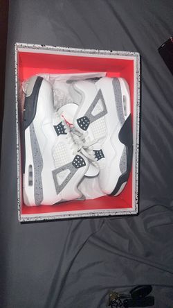 Dead stock cement 4s white asics both 9.5