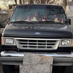 1995 E350 4x4 Diesel Van Trade For Light Weight Enclosed Trailer 