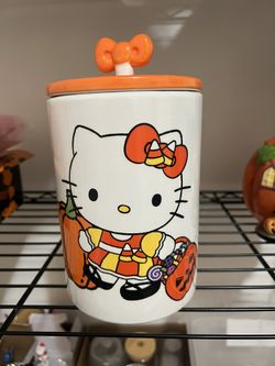 Hello Kitty Halloween Cookie Jar