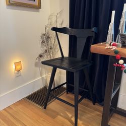 Black Counter Barstools 