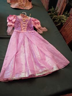 Disney Store Rapunzel  Gown and Crown