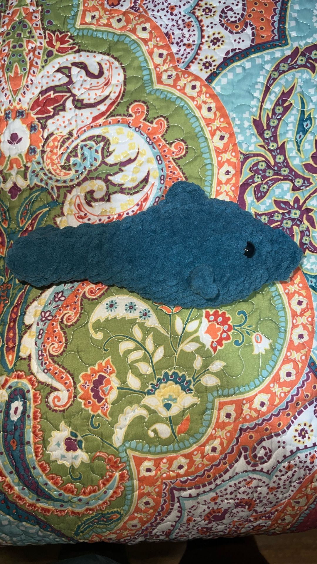 Crochet Blue Dolphin