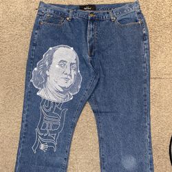 SDL RHINESTONE BENJI JEANS