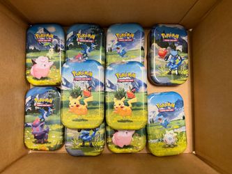 Empty Pokemon ascended heroes tins - free