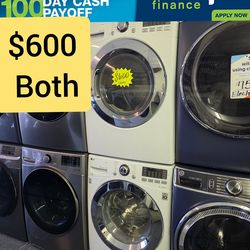 LG Lavadora Y Secadora Eléctrica