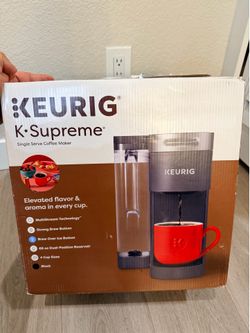 NEW Keurig K-Supreme Single Serve Coffee Maker Black MultiStream Technology
