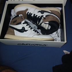 Custom Ghost Jordan 1's