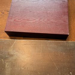 3 Empty Silverware Wood Box Boxes Storage ALL FOR 