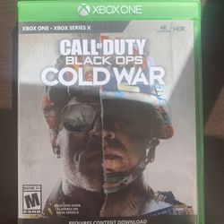 Call of Duty Cold War Xbox One
