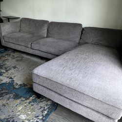 Grey 2-piece Sectional