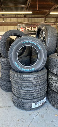 Venom tires 255/70/15