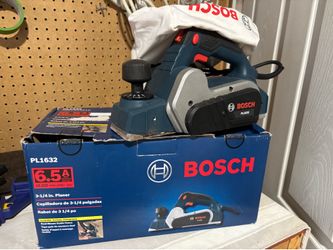 Bosch PL1632 3-1/4" Corded Planer - 6.5 Amp - Lightly Used with Original Box