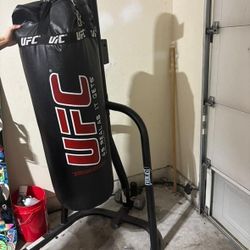 Heavy bag and stand 