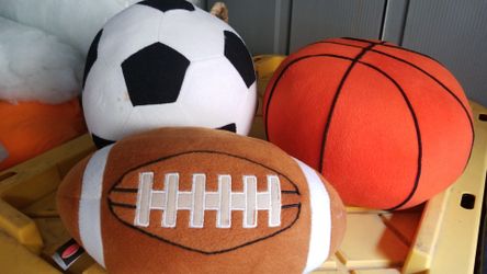 Pillow cushion sport set
