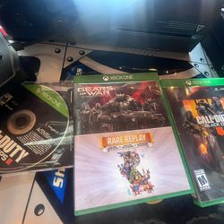 Xbox One 500 Gig W Games And Control 