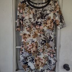 Floral Dress size Large 