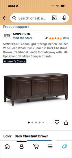 Storage bench chest