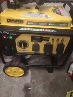 Generador Champions 5300 Watts Nuevo