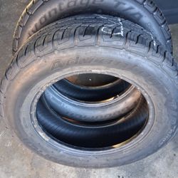 2 BF GOODRICH TIRES 
