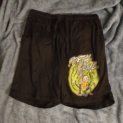 Men's Rick And Morty PJ Shorts