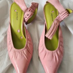 Bronx Princess Kitten Heel Pink Women Size 8