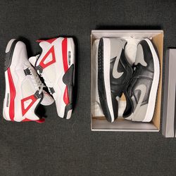 Jordan 4 ‘Red Cement’ Jordan 1 Low ‘Shadow’