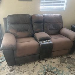 FREE Grey Reclining Couches FREE
