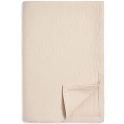 New Hudson Park Collection King Pebble Lattice Texture Blanket, 108" x 90"