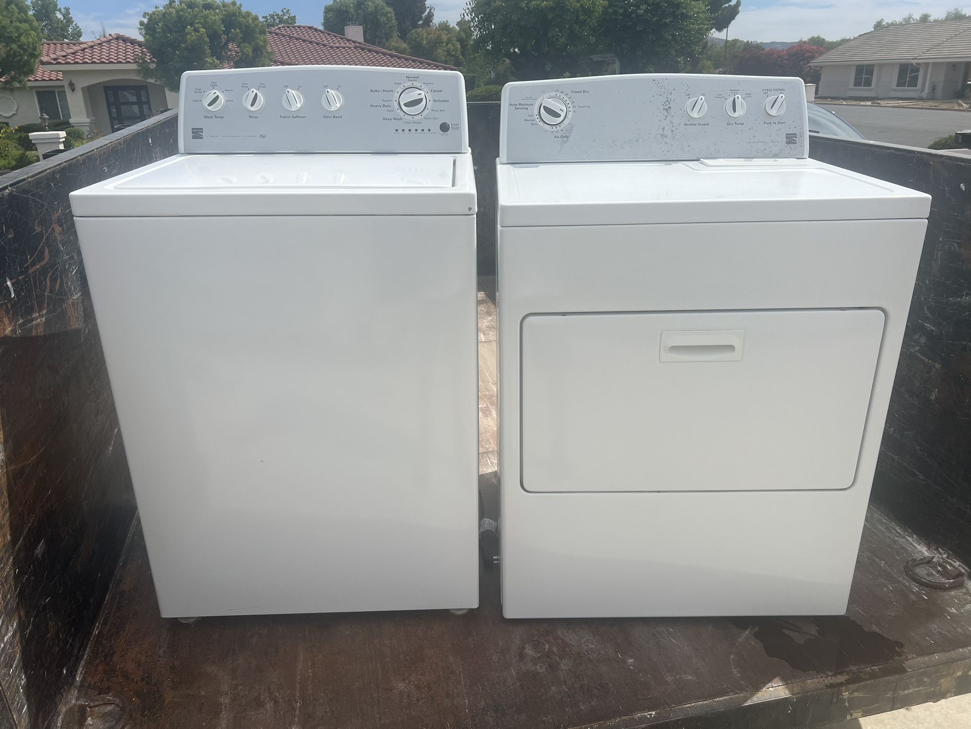 Kenmore Washer And Dryer