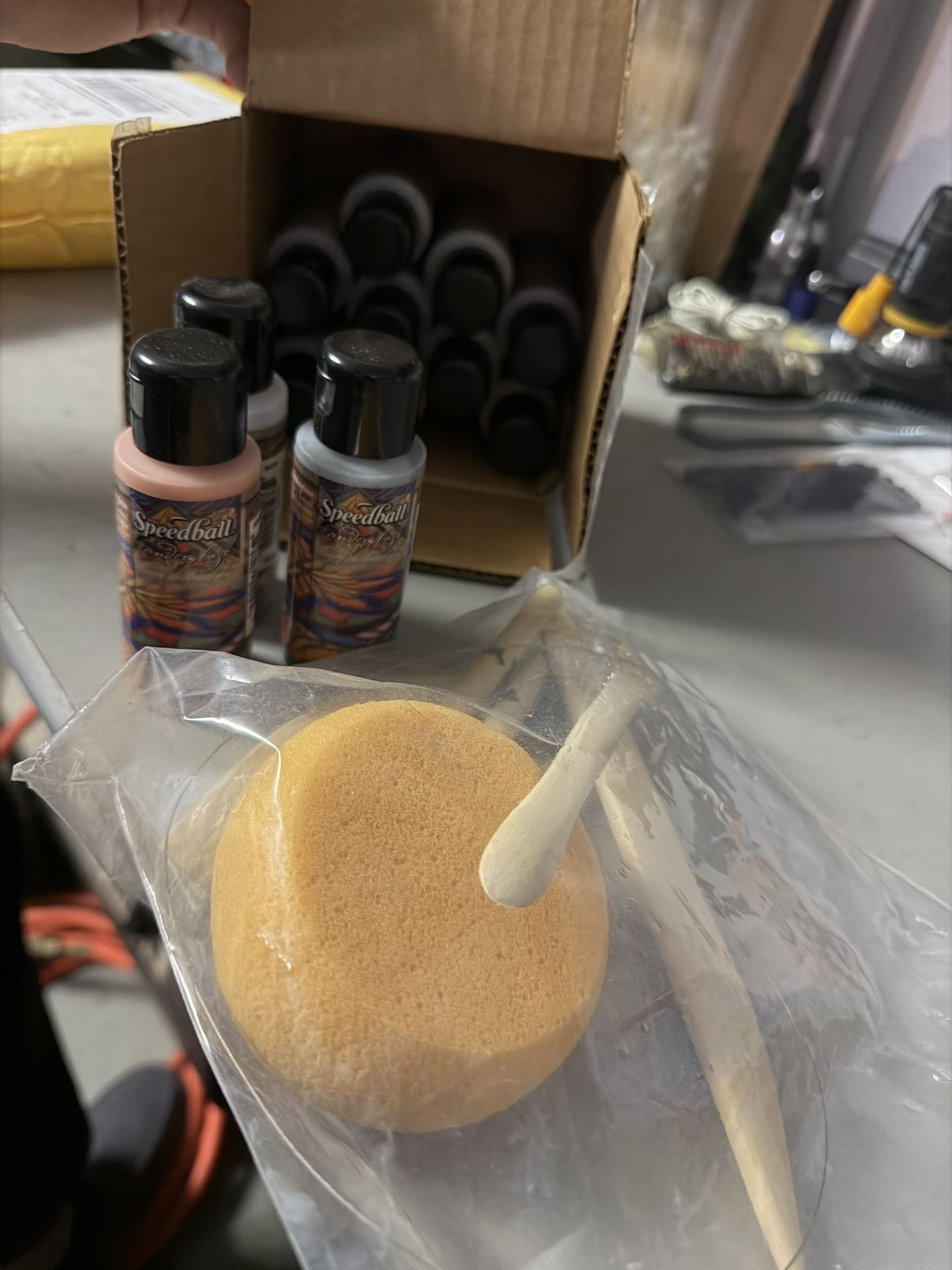 Ceramics Tools And Full 12 Pack Of Speedball Underglaze