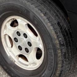 Tahoe Rims With Great Tires All 4
