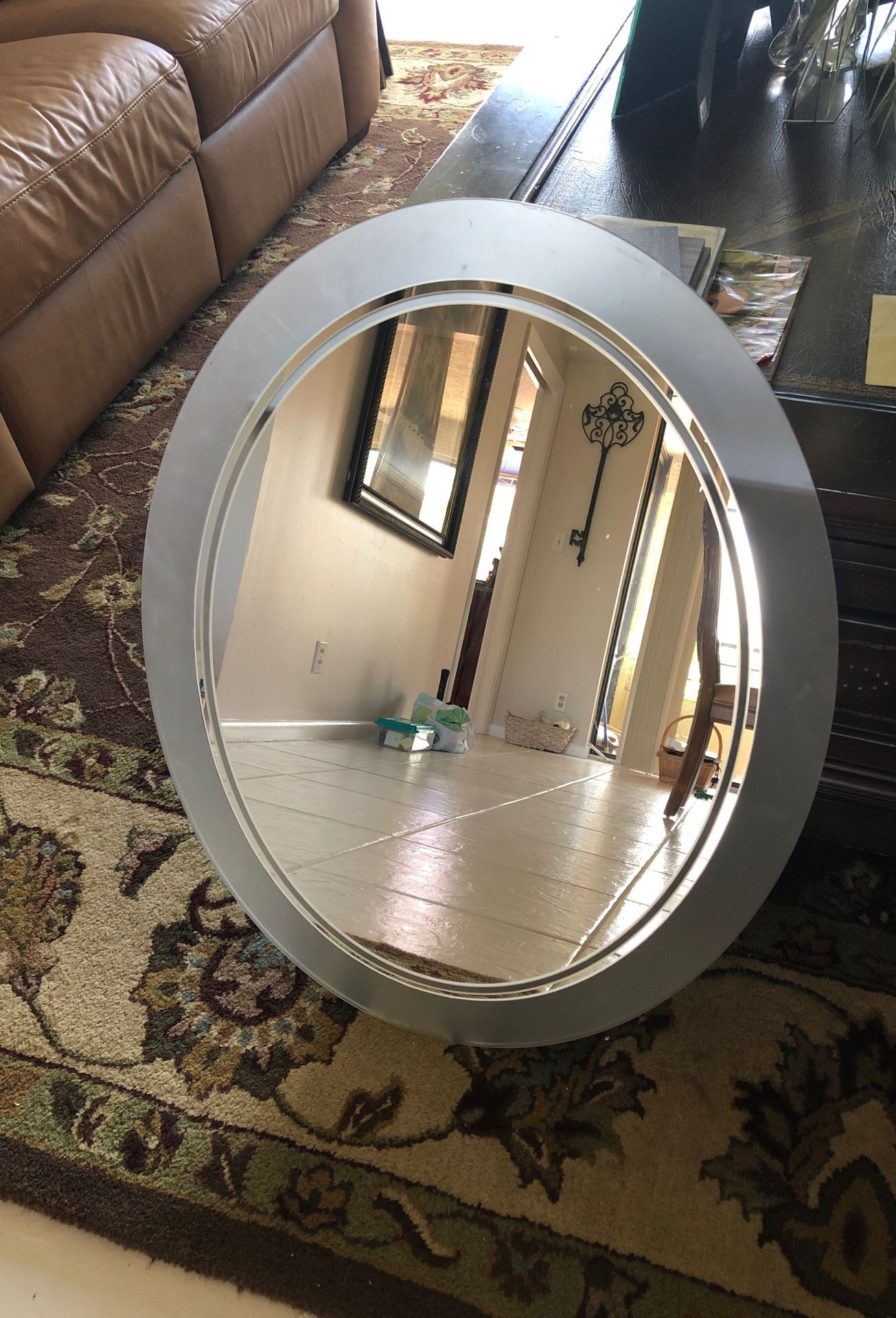 Mirror for bathroom wall + Queen sized Comforter