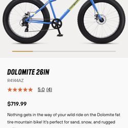 MONGOOSE DOLOMITE UNISEX MOUNTAIN BIKE 26in - BRAND BEW