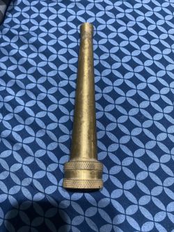 Brass Firehouse Knozzle 