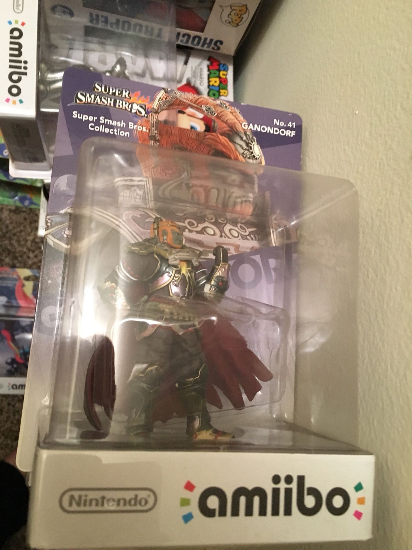 Nintendo Amiibo Super Smash Bros Ganondorf (1st Print)