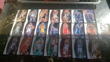 2002 upper deck basketball card lot