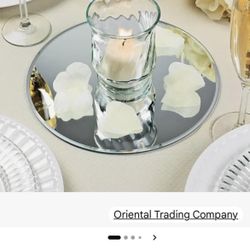 10” Round Table Mirrors