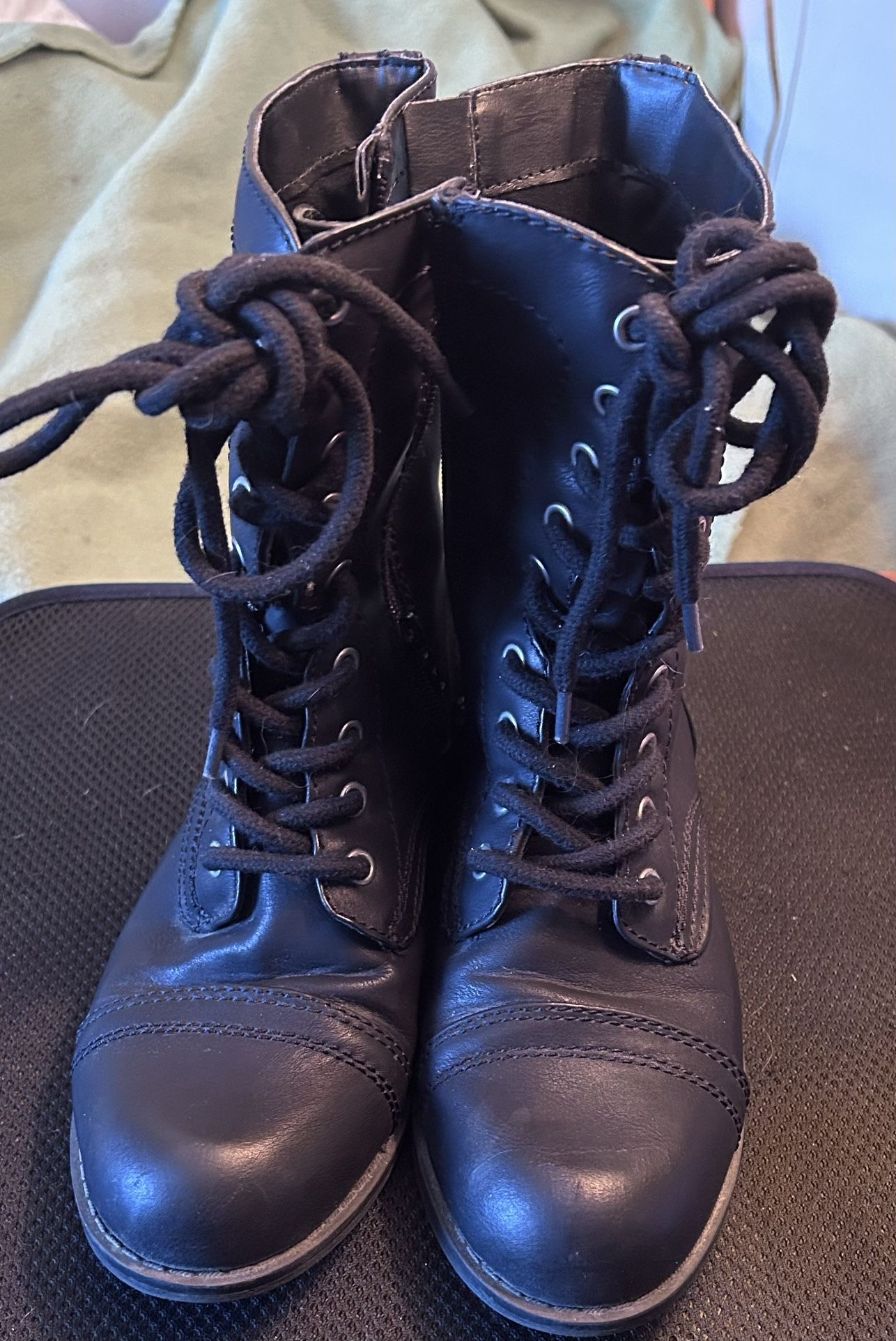 Vintage Black Faded Glory Boots