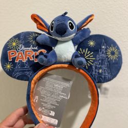 Disneyland Paris Stitch Ears Headband- Exclusive collection