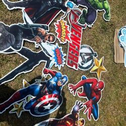 Avengers Yard Card Flair