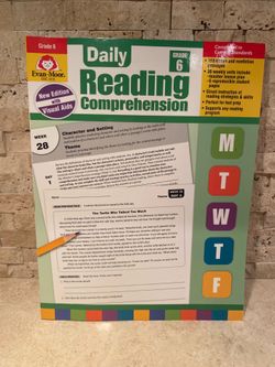 Evan-Moor Daily Reading Comprehension Grade 6