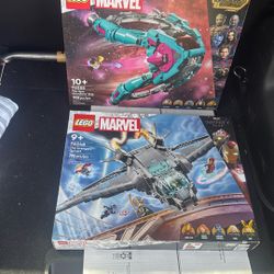 Lego Retired Sets - Avengers Quinjet + Guardians Ship New 