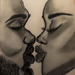 8”x11”  Charcoal Drawing 