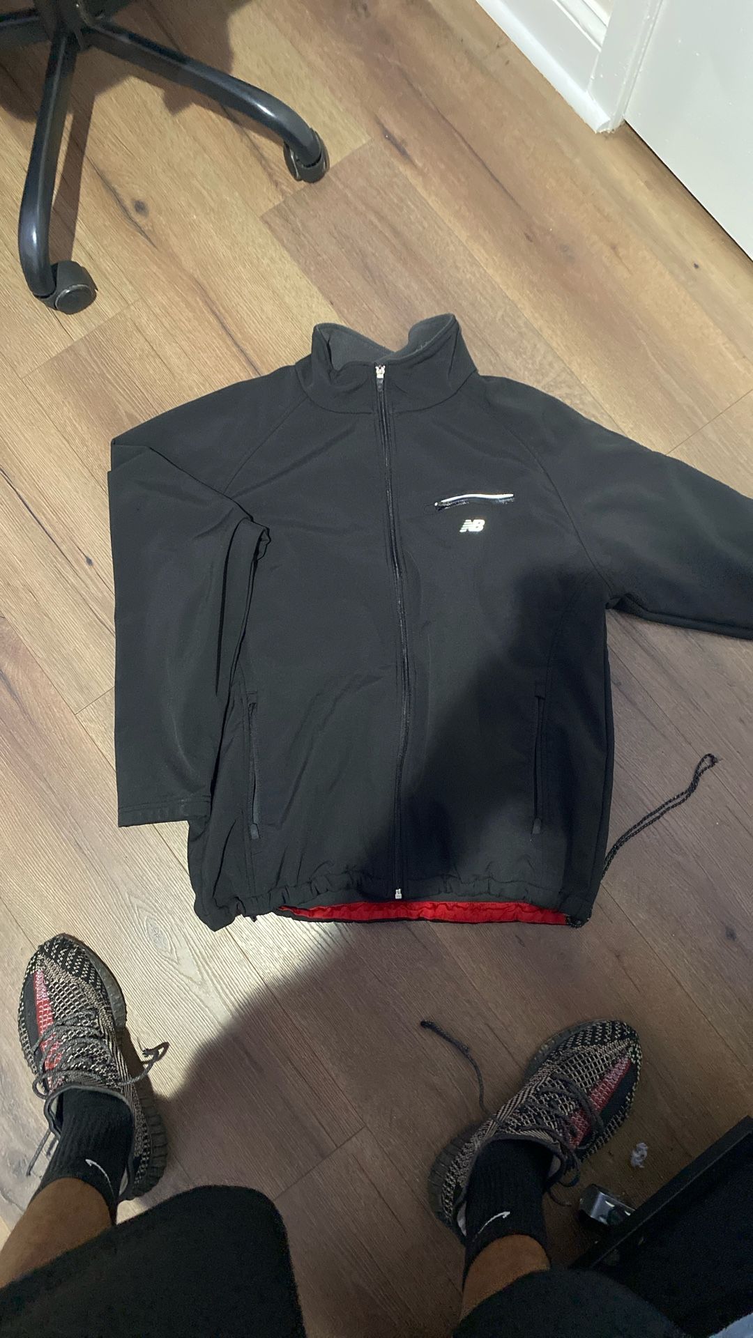 Blue balance jacket