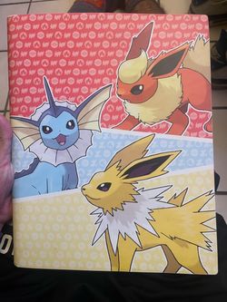 Pokemon Eevee binder