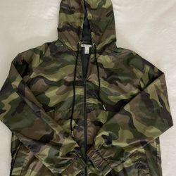 Forever 21 Camo Windbreaker