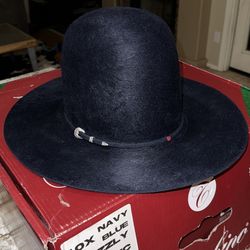 Tacchiro 10 Grizzly Cowboy hat Navy Blue