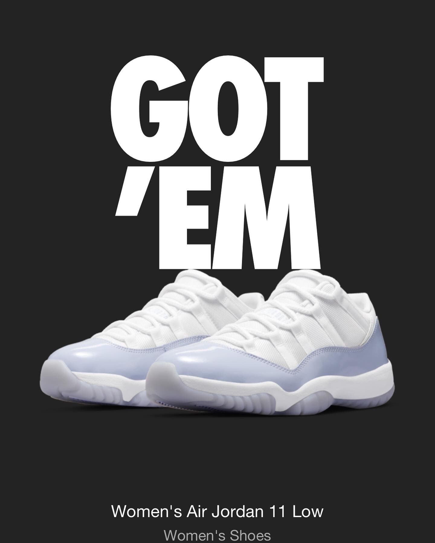 Womens Jordan 11 Low Pure Violet Size 9